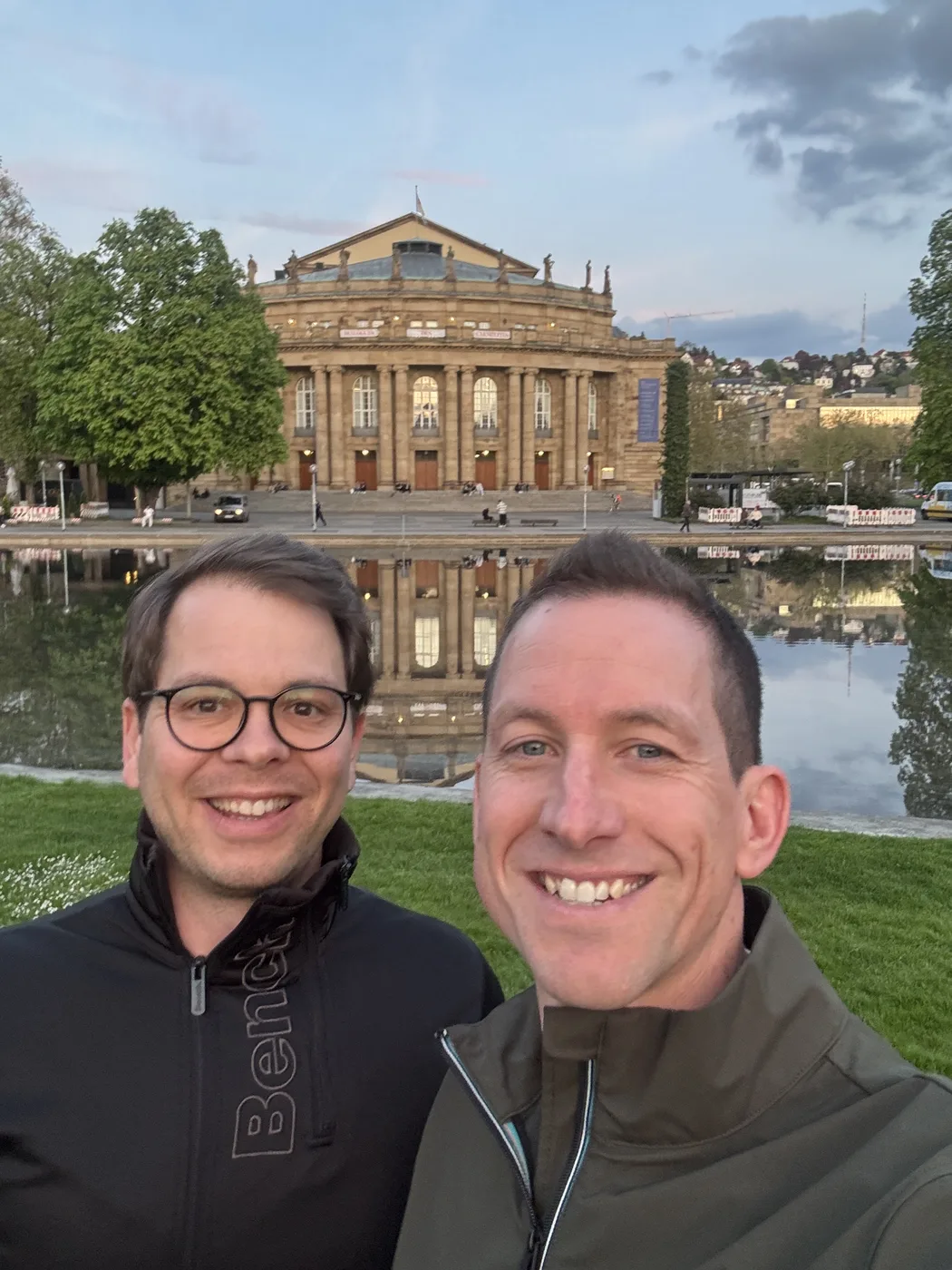 Matthias (37), ehem. Winzer und IT-Geek und Michael (44), Börse als bisher einziger Arbeitgeber